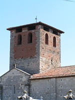 Lescure-d'Albigeois, Eglise St-Michel, Clocher (1)